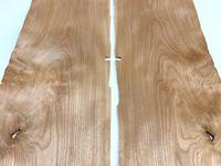 Red Birch Veneer - 2 pcs, 1/42" x 8-9"W x 150"